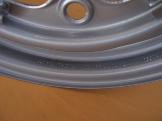 5.5" X 15" 4 X 130mm Bolt Pattern 25mm Offset 4 Lug 10 Hole