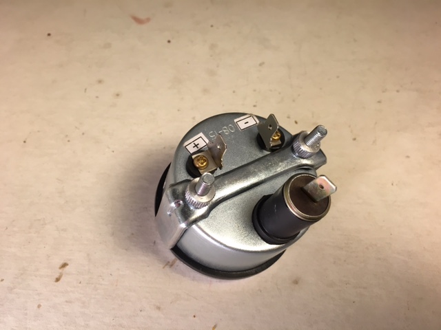 60 mm 12 volt Quartz Dash Clock