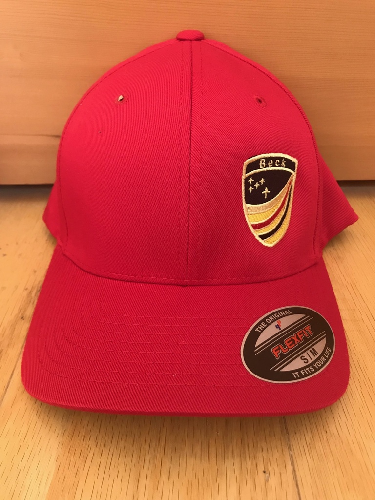 [SQ1086463] Fitted Beck Logo Hat   FREE SHIPPING! (S/M, Black)